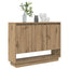 Sideboard Artisan Egetræ 97 x 29 x 75 cm Konstrueret træ