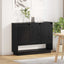Sideboard Sort eg 97 x 29 x 75 cm Konstrueret træ