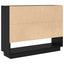 Sideboard Sort eg 97 x 29 x 75 cm Konstrueret træ