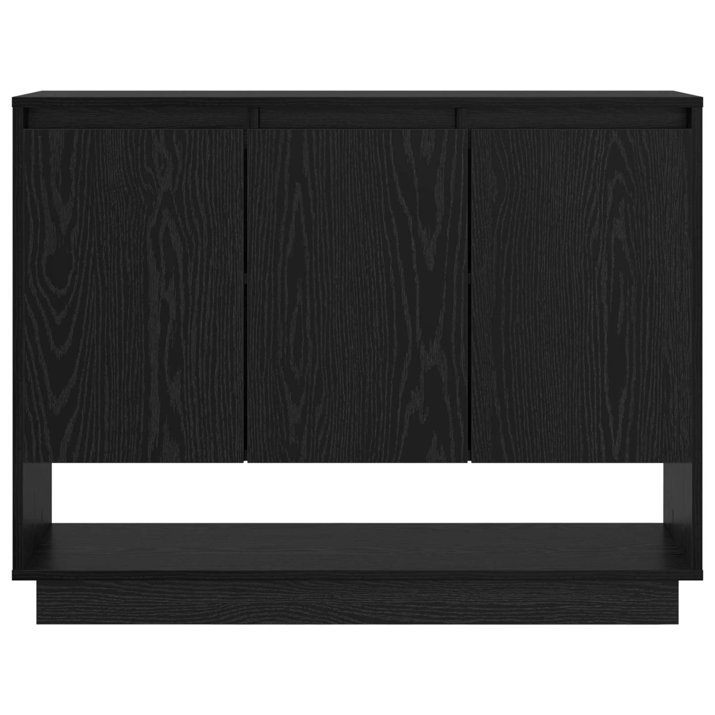 Sideboard Sort eg 97 x 29 x 75 cm Konstrueret træ