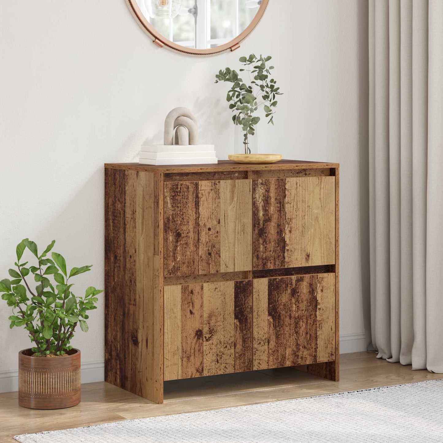 Sideboard Gammelt træ 70 x 41 x 75 cm Konstrueret træ