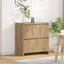 Sideboard Artisan Egetræ 70 x 41 x 75 cm Konstrueret træ