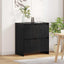 Sideboard Sort eg 70 x 41 x 75 cm Konstrueret træ