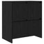 Sideboard Sort eg 70 x 41 x 75 cm Konstrueret træ