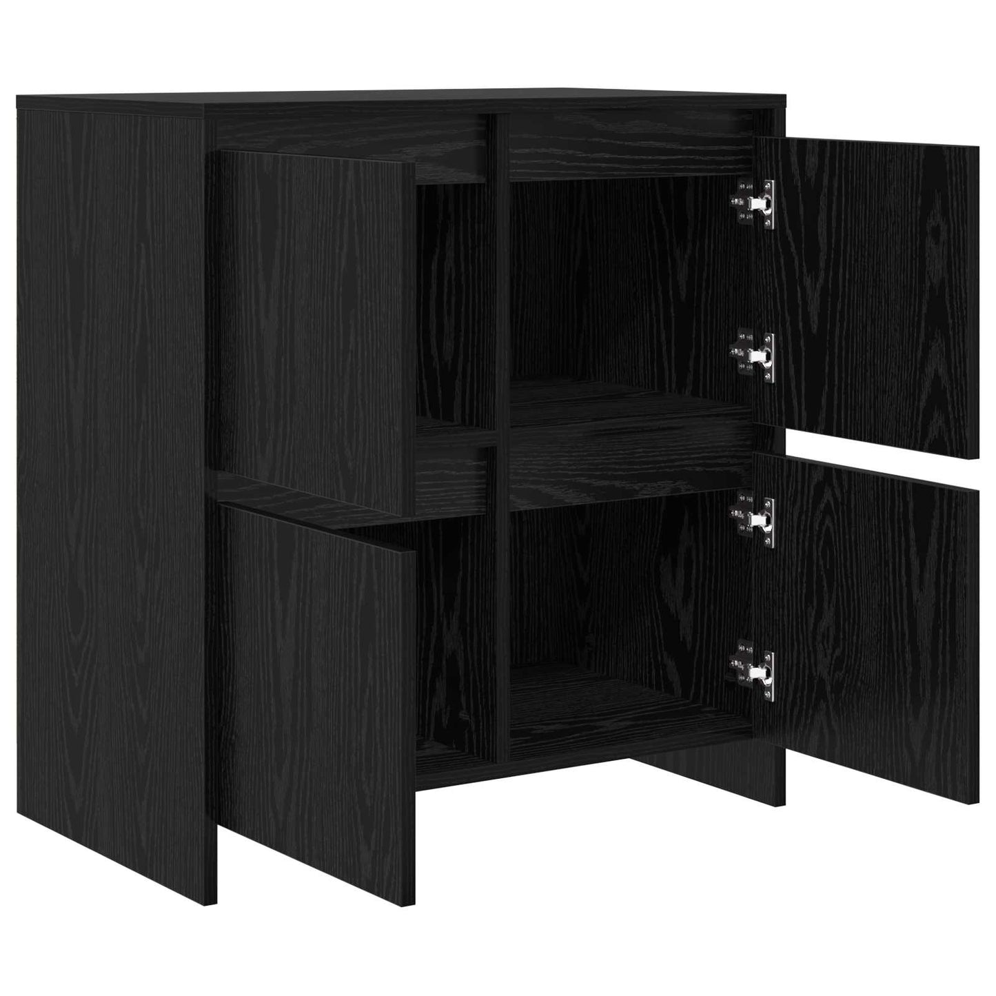 Sideboard Sort eg 70 x 41 x 75 cm Konstrueret træ