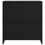 Sideboard Sort eg 70 x 41 x 75 cm Konstrueret træ