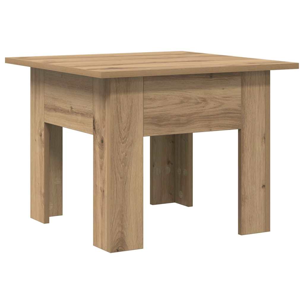 Sofabord Artisan Egetræ 55 x 55 x 42 cm Konstrueret træ