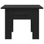 Sofabord Sort eg 55 x 55 x 42 cm Konstrueret træ