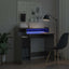 Bord med hylde Sort eg 97 x 45 x 90 cm Konstrueret træ