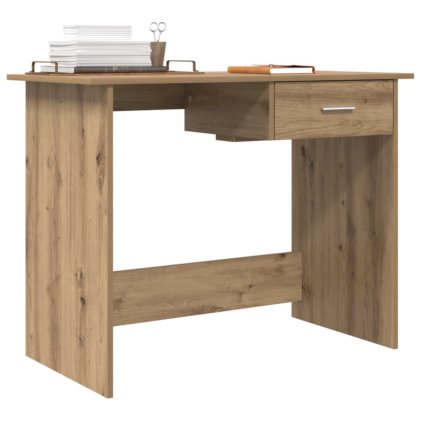 Bord Artisan Egetræ 100 x 50 x 76 cm Konstrueret træ