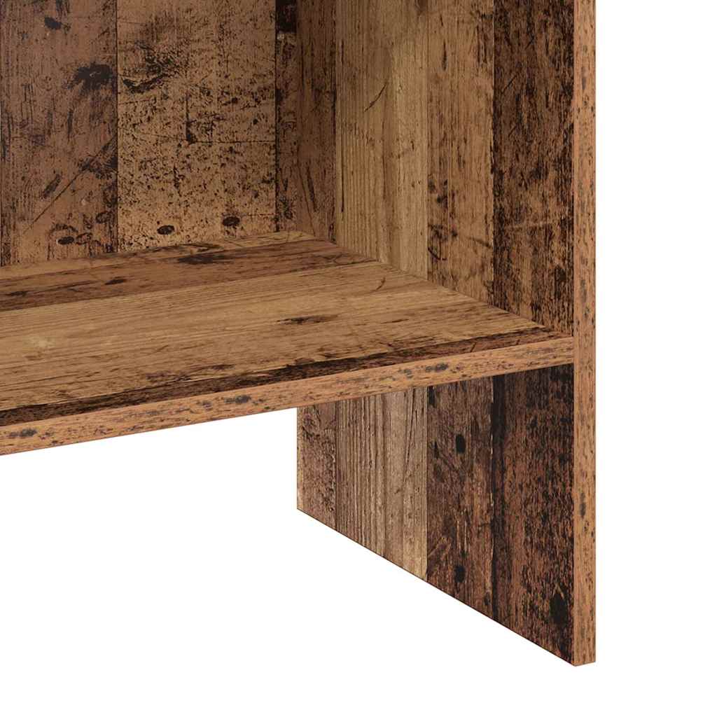 Bogskab Gammelt træ 40 x 35 x 180 cm Konstrueret træ