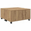 Sofabord Artisan Egetræ 75 x 75 x 38 cm Konstrueret træ