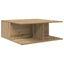 Sofabord artisan eg 80 x 80 x 31 cm Konstrueret træ