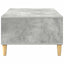 Sofabord Beton Grå 102 x 55 x 35 cm Konstrueret træ