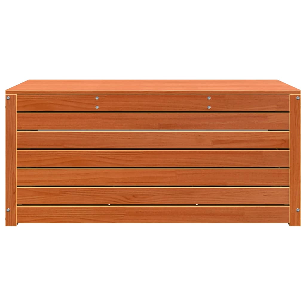Opbevaringskasse Voks brun 101 x 50,5 x 46,5 cm Konstrueret træ