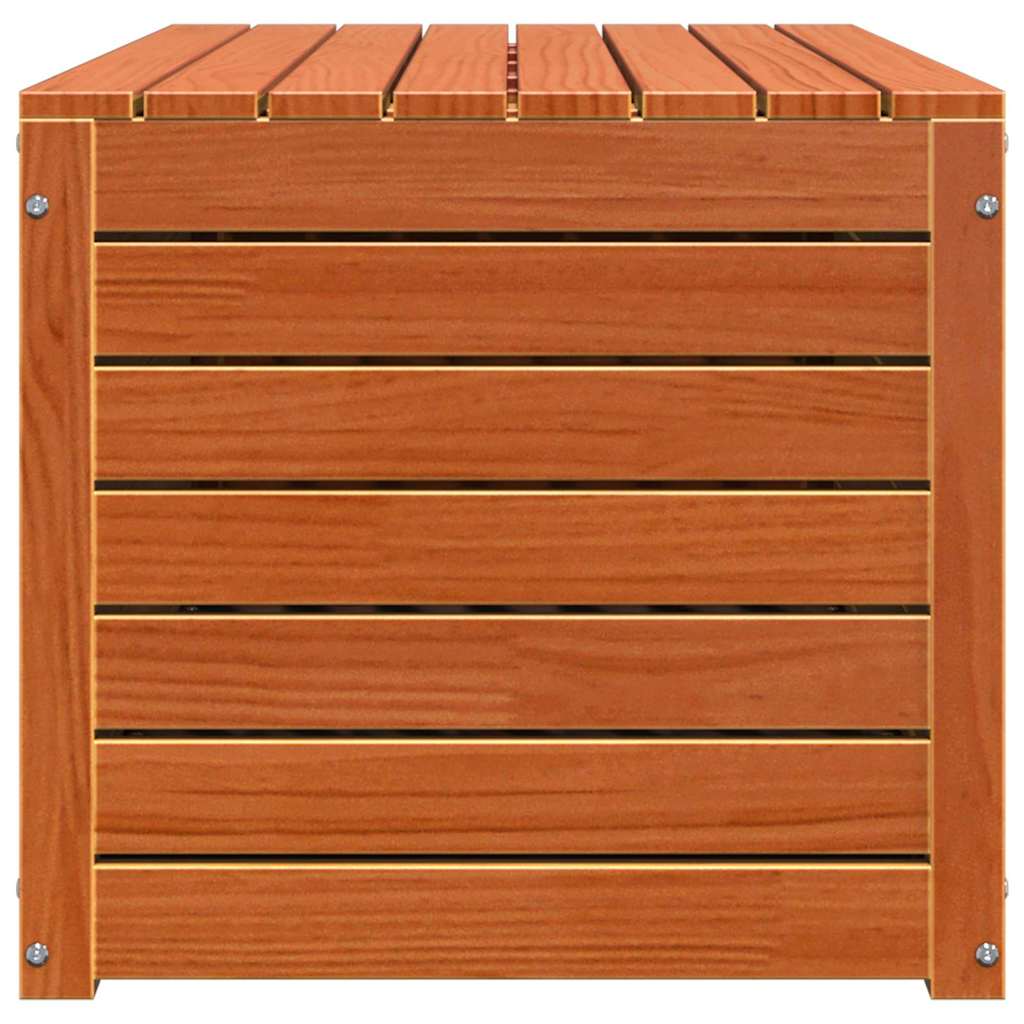 Opbevaringskasse Voks brun 101 x 50,5 x 46,5 cm Konstrueret træ