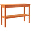 Konsolbord Voksbrun 110 x 40 x 75 cm Massivt fyrretræ