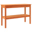 Konsolbord Voksbrun 110 x 40 x 75 cm Massivt fyrretræ