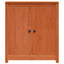 Sideboard Voks brun 70 x 35 x 80 cm Massiv fyrretræ