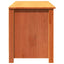 Opbevaringsbænk Voks brun 110 x 38 x 45,5 cm Massiv fyrretræ
