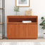 Sideboard Voks brun 104,5 x 34 x 80 cm Massiv fyrretræ