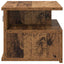 Flydende Natbord med skuffe 2 pcs Gammelt træ 40 x 31 x 28 cm