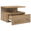 Flydende Natbord 2 pcs Artisan Egetræ 40 x 31 x 28 cm