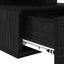 Flydende Natbord Sort eg 40 x 31 x 28 cm Konstrueret træ