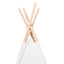Teepee Telt Hvid 120 x 120 x 150 cm Stof og Plast