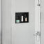 Bruse Niche Sort 30 x 20 x 9,5 cm Rustfrit stål