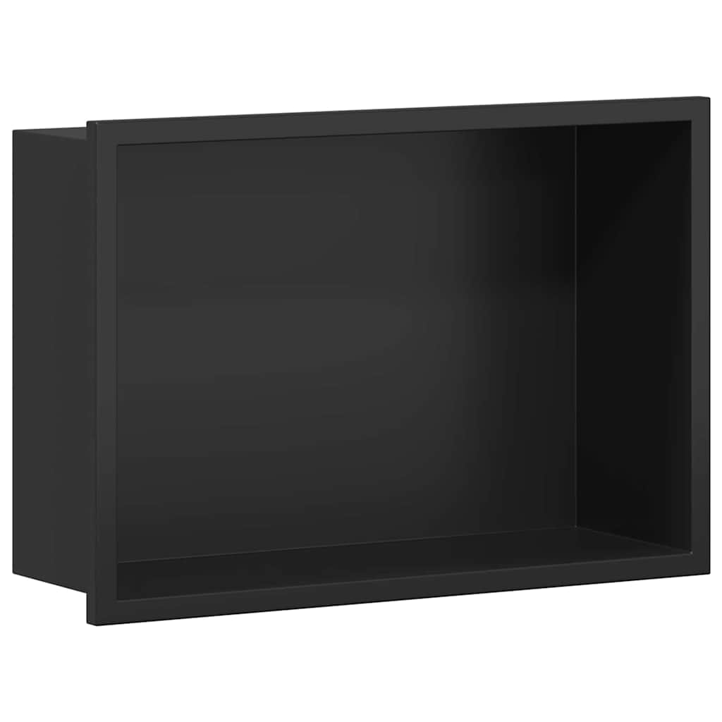Bruse Niche Sort 30 x 20 x 9,5 cm Rustfrit stål