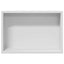 Bruse Niche Hvid 30 x 20 x 9,5 cm Rustfrit stål
