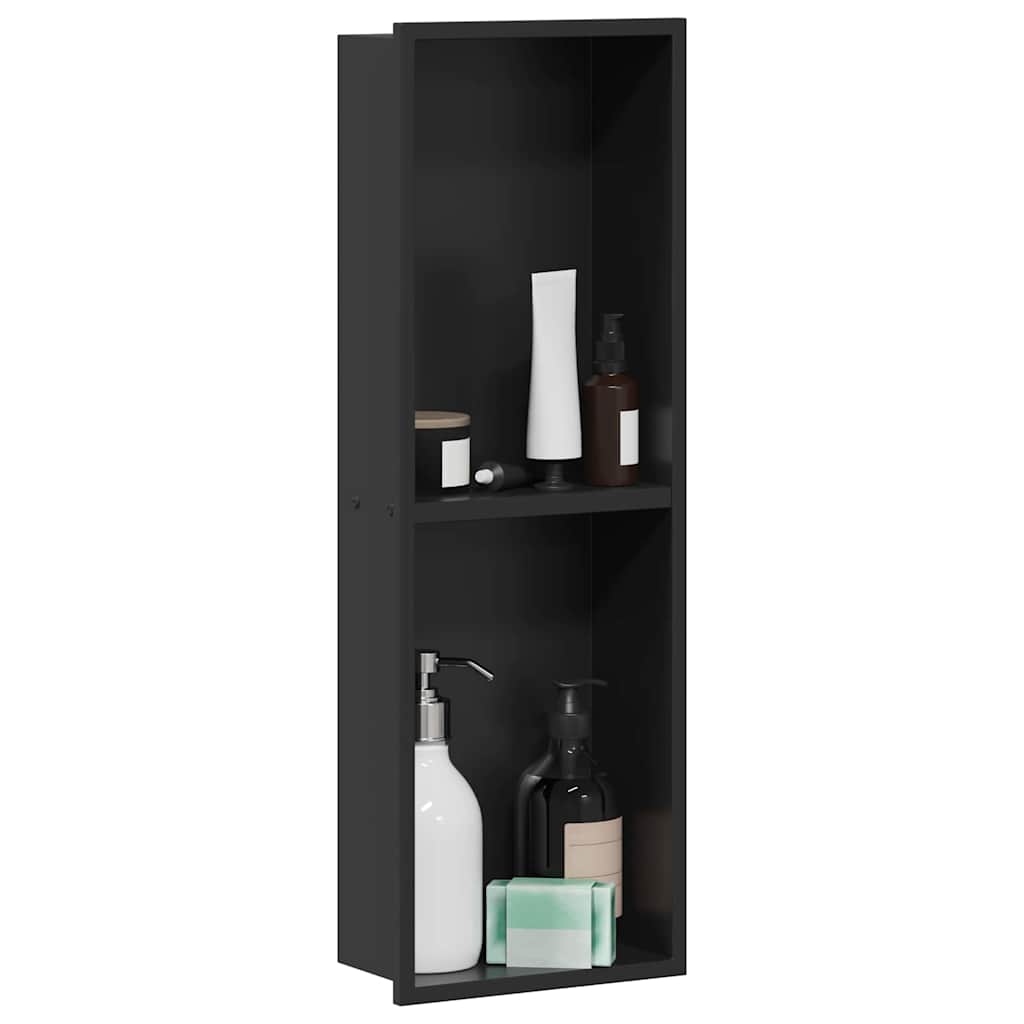Bruse Niche Sort 60 x 20 x 9,5 cm Rustfrit stål