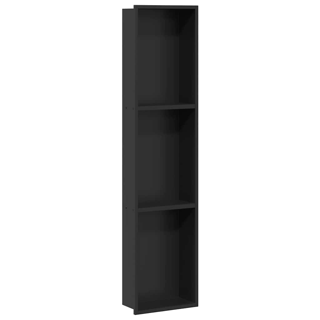 Bruse Niche Sort 90 x 20 x 9,5 cm Rustfrit stål