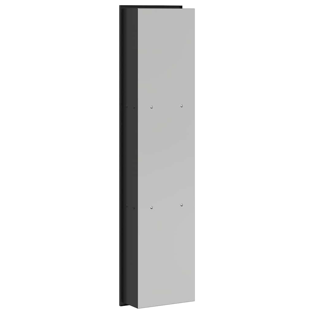 Bruse Niche Sort 90 x 20 x 9,5 cm Rustfrit stål
