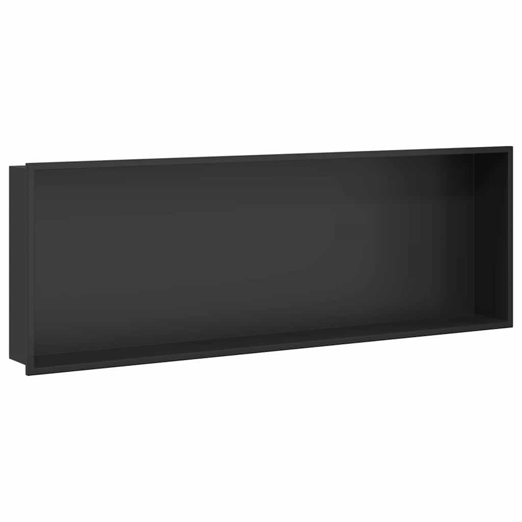 Bruse Niche Sort 90 x 30 x 9,5 cm Rustfrit stål