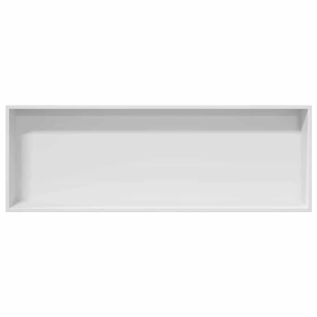 Bruse Niche Hvid 90 x 30 x 9,5 cm Rustfrit stål