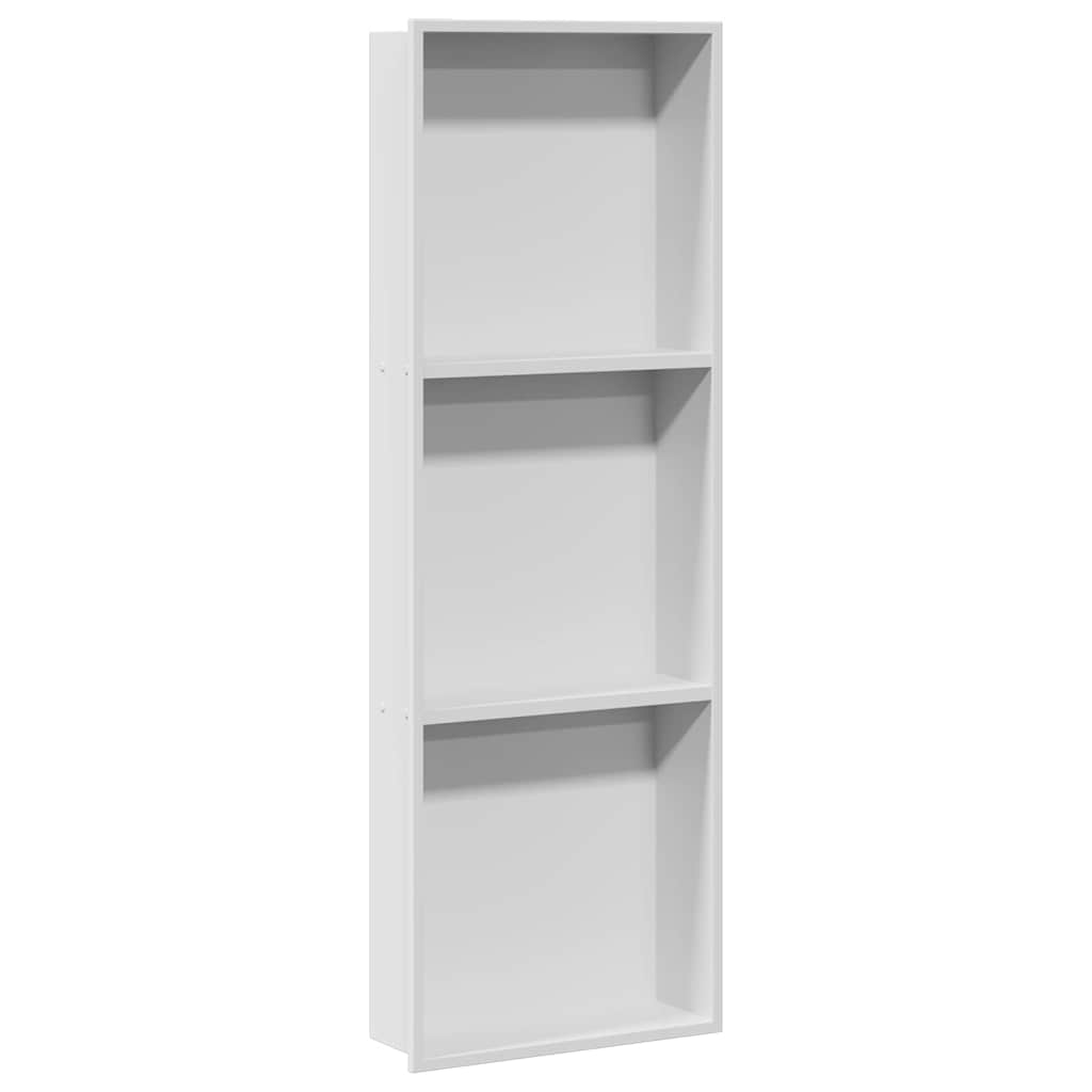 Bruse Niche Hvid 90 x 30 x 9,5 cm Rustfrit stål