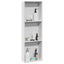 Bruse Niche Hvid 90 x 30 x 9,5 cm Rustfrit stål