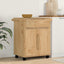 Køkkenvogn FLORO Voks brun 72,5 x 45 x 80 cm Massivt fyrretræ