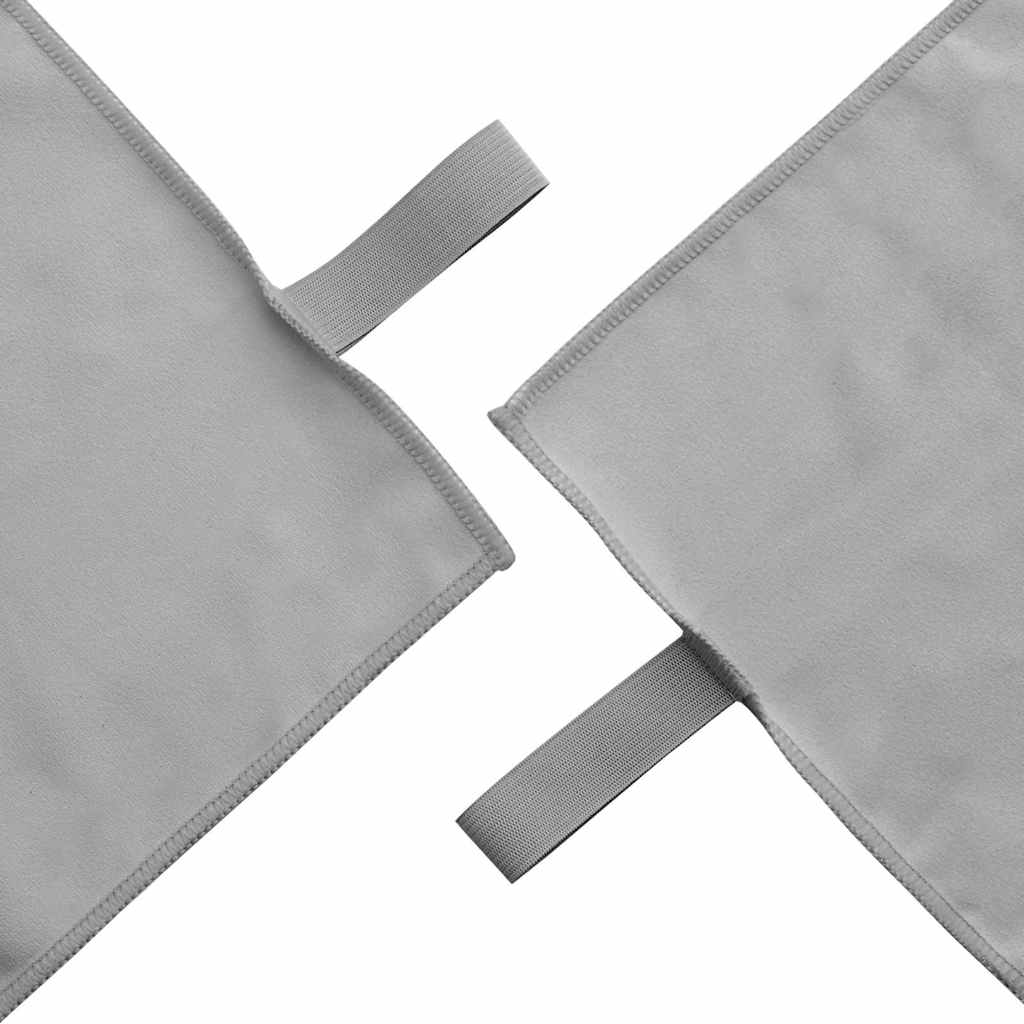 Sportshåndklæder 2 pcs Mørkegrå 50 x 30 cm