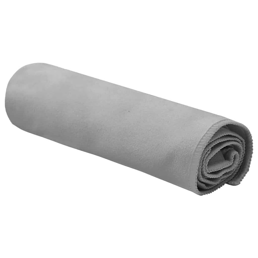 Sportshåndklæder 2 pcs Mørkegrå 50 x 30 cm