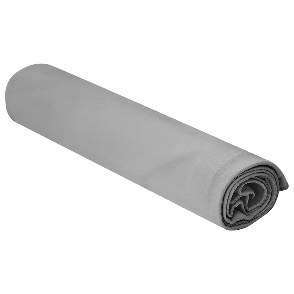 Sportshåndklæder 2 pcs Mørkegrå 100 x 50 cm