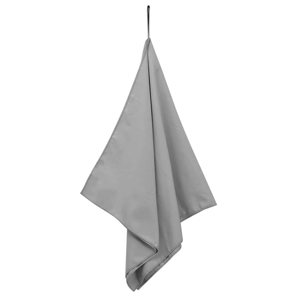 Sportshåndklæder 2 pcs Mørkegrå 100 x 50 cm
