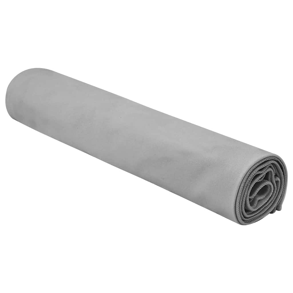 Sportshåndklæder 2 pcs Mørkegrå 140 x 70 cm