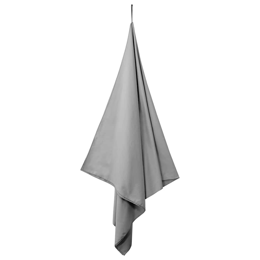 Sportshåndklæder 2 pcs Mørkegrå 90 x 180 cm