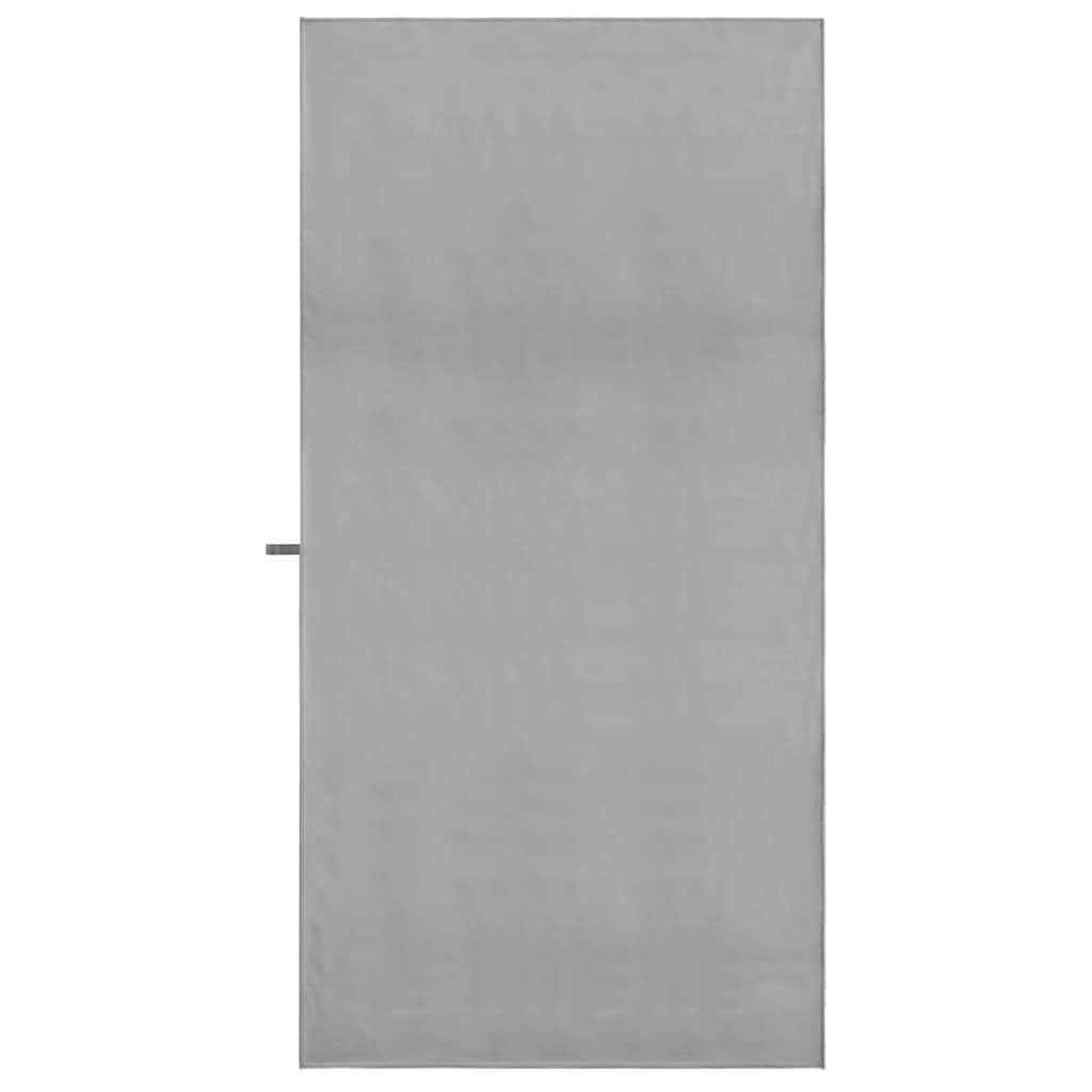 Sportshåndklæder 2 pcs Mørkegrå 90 x 180 cm