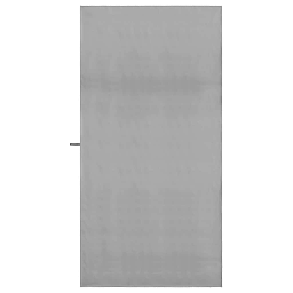 Sportshåndklæder 2 pcs Mørkegrå 200 x 100 cm