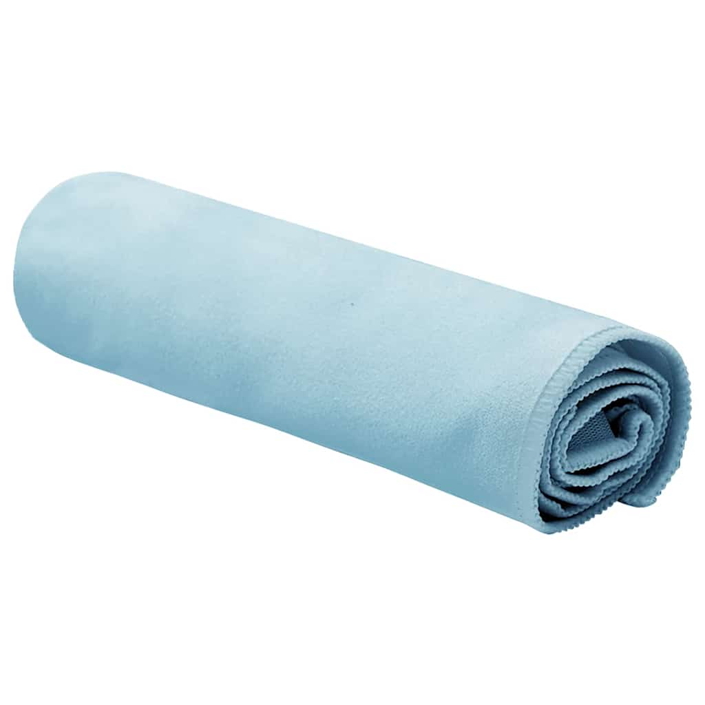 Sportshåndklæder 2 pcs Blå 50 x 30 cm Polyester og polyamid