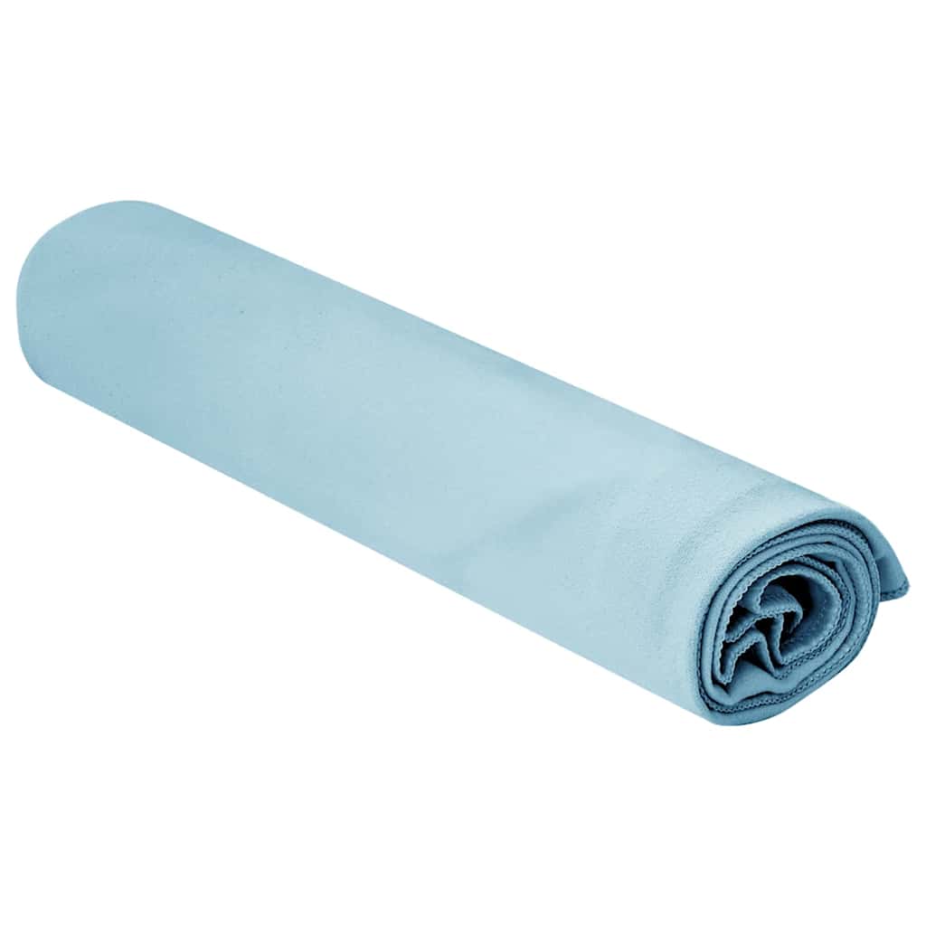 Sportshåndklæder 2 pcs Blå 100 x 50 cm Polyester og polyamid